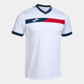 Joma Court fehér-piros férfi pólóing