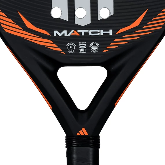 adidas Match  2026 (fekete-narancsszínű) padelütő