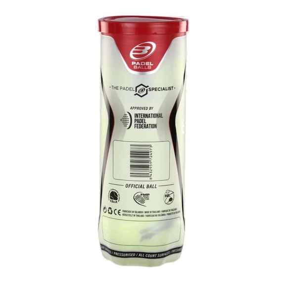 Bullpadel Premier Pro (3db/tubus) padellabda