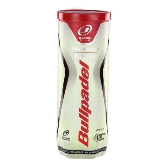Bullpadel Premier Pro (3 db/tubus) padellabda