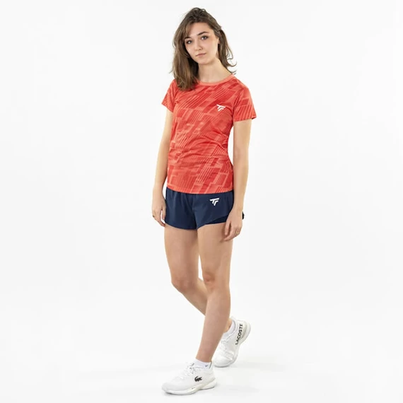 Tecnifibre W. X-Loop Tee Coral / piros / női pólóing