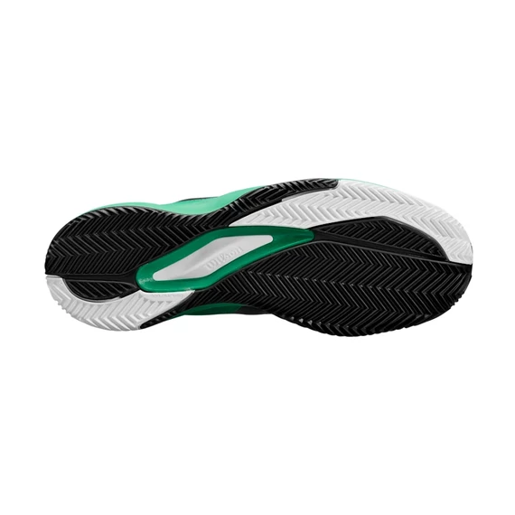 Wilson Rush Pro Ace Clay (fekete-zöld) padelcipő